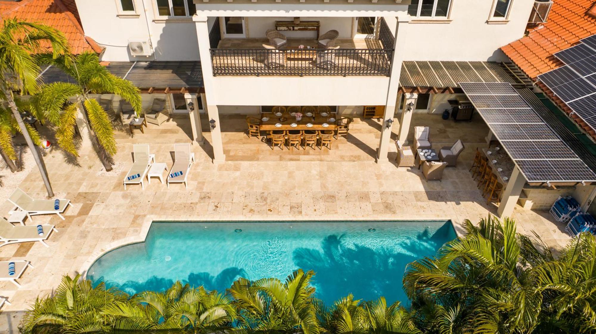 Upscale Ocean View Villa With Pool Outdoor Kitchen Palm Beach Exterior photo