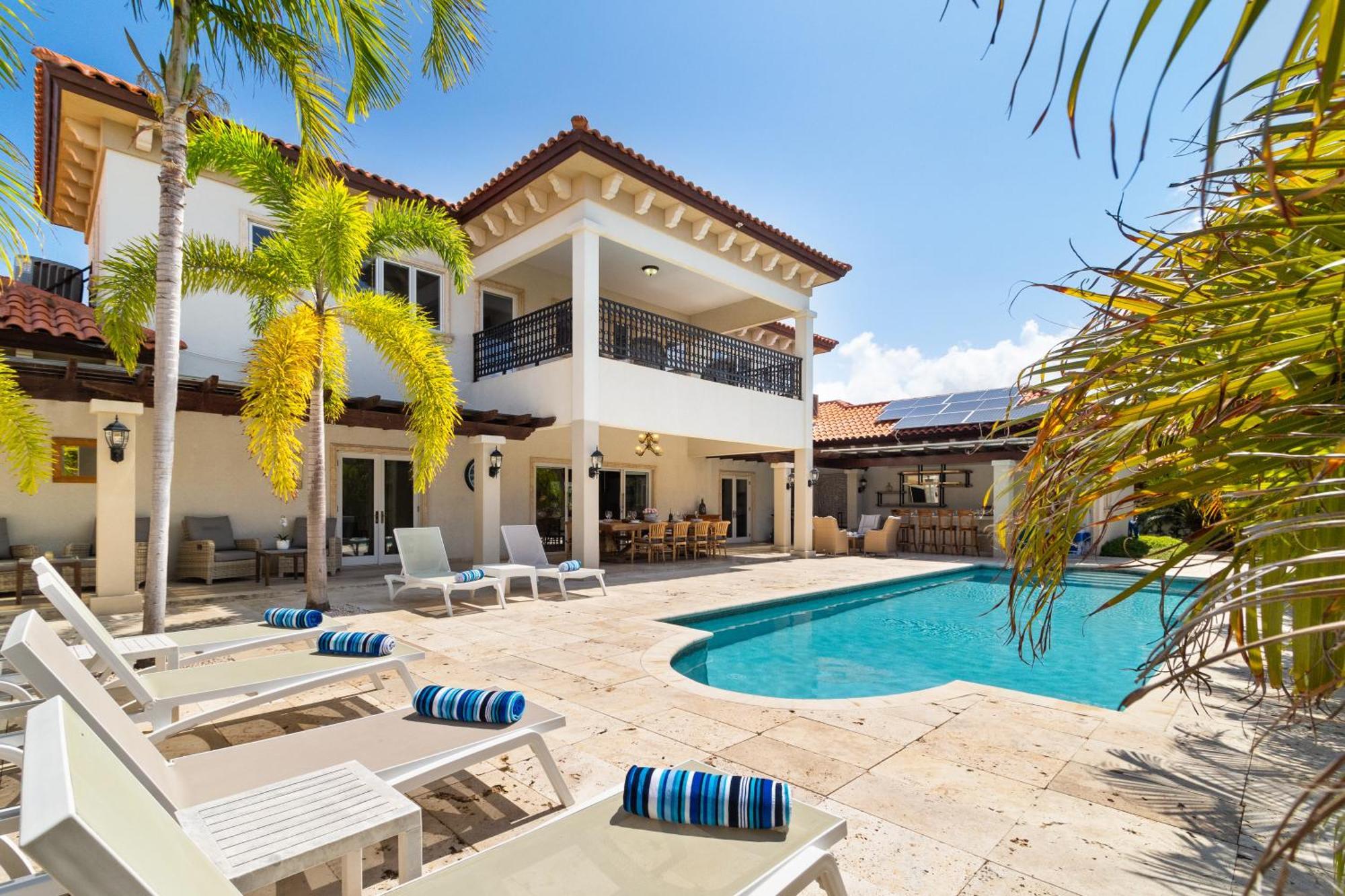Upscale Ocean View Villa With Pool Outdoor Kitchen Palm Beach Exterior photo