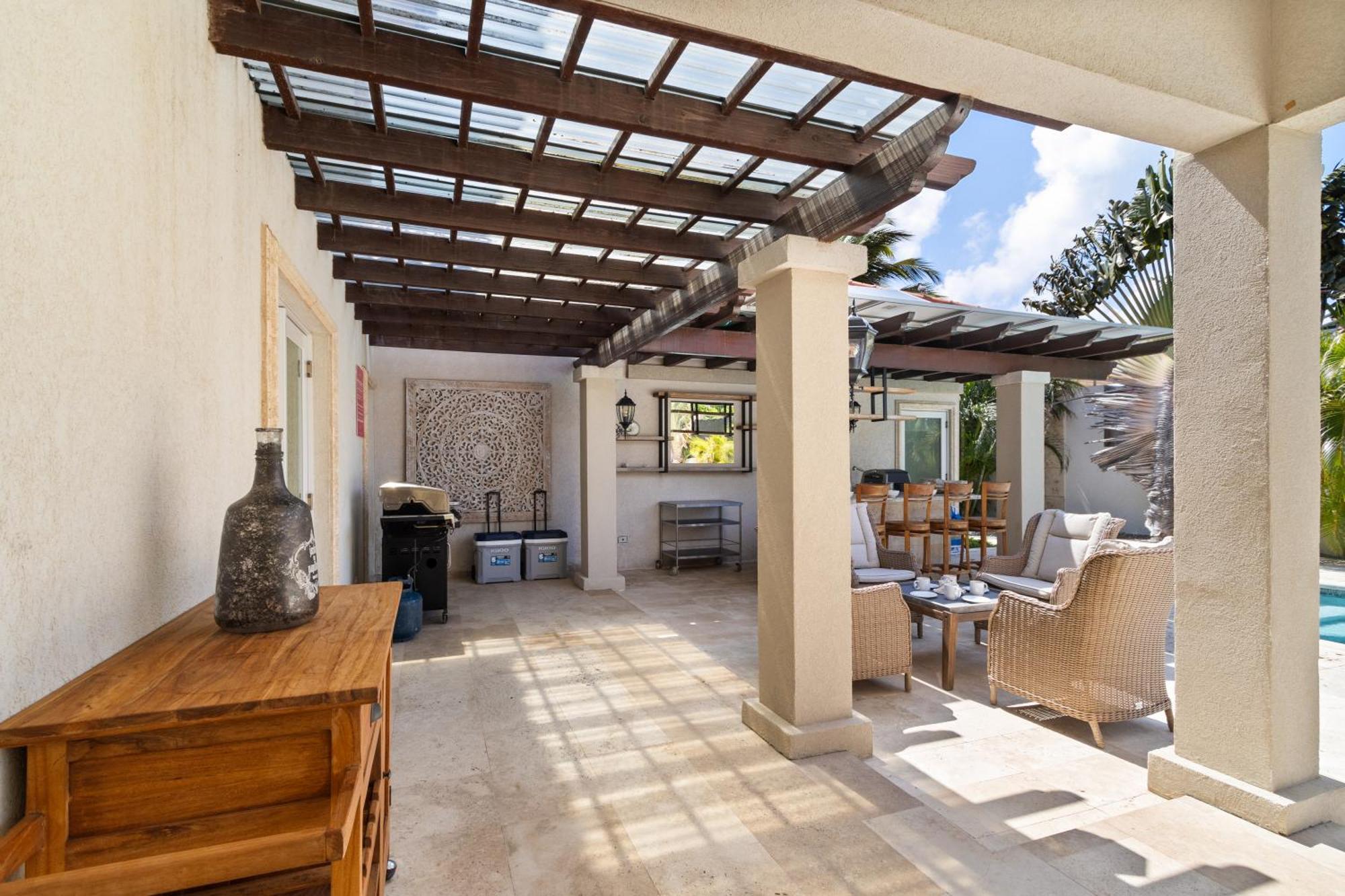 Upscale Ocean View Villa With Pool Outdoor Kitchen Palm Beach Exterior photo